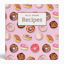 Doughnut Delight Recipe Binder