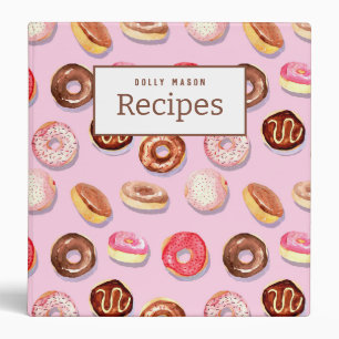 Doughnut Delight Recipe Binder