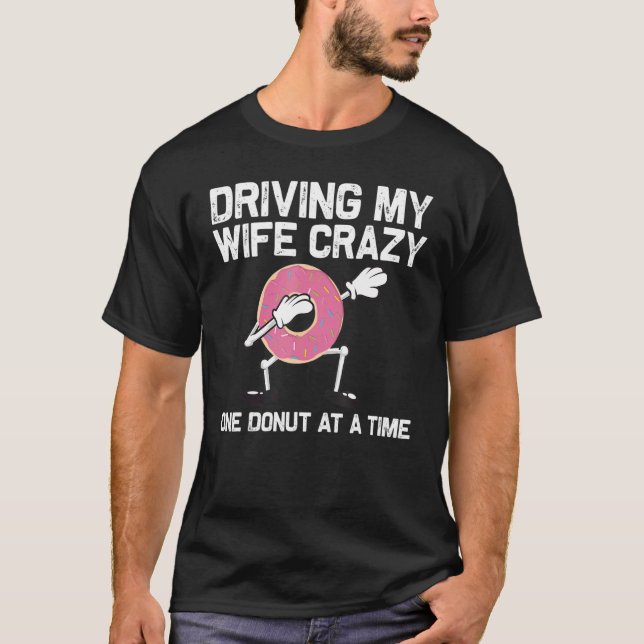 Doughnut Designs For Men Dad Doughnut Foodie Sprin T-Shirt (Front)