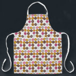 Doughnut Dozen Doughnuts Junk Food Breakfast Brunc Apron<br><div class="desc">All-over-print apron features an original marker illustration of an assortment of delicious doughnuts.

This design is also available on other products. Don't see what you're looking for? Need help with customization? Contact Rebecca to have something designed just for you.</div>