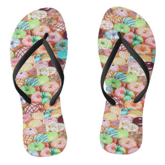 doughnut flip flops