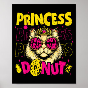 Doughnut Funny Book Lover for Men Woman Poster