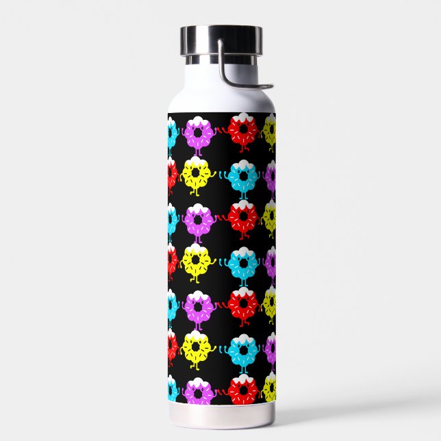 Doughnut Gifts And Decor Water Bottle (Left)