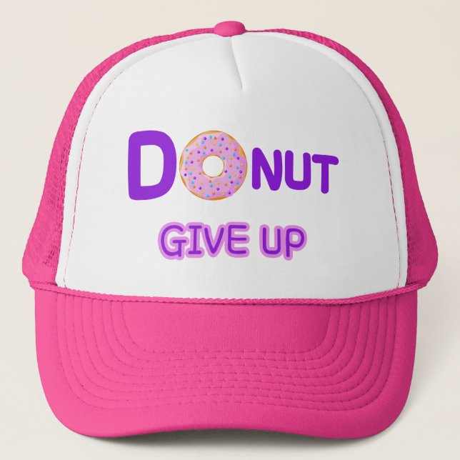 Doughnut Give up hat (Front)