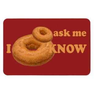 Doughnut Humour custom magnet