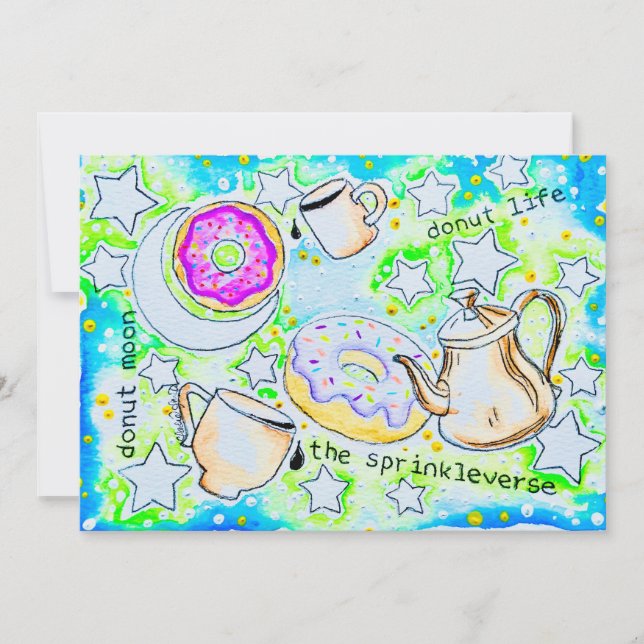 Doughnut Invitation (Front)