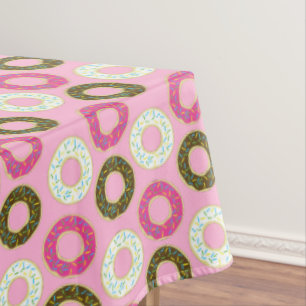 Doughnut Kid's Birthday Party Cute Tablecloth
