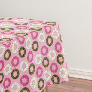 Doughnut Kid's Birthday Party Cute Tablecloth