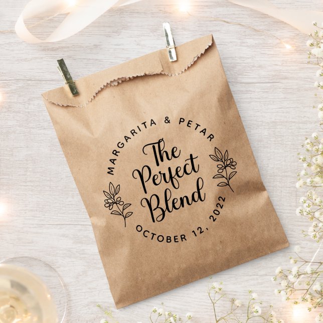 Doughnut Leave Without A Treat | Wedding Favour Ba Bag (Clipped)