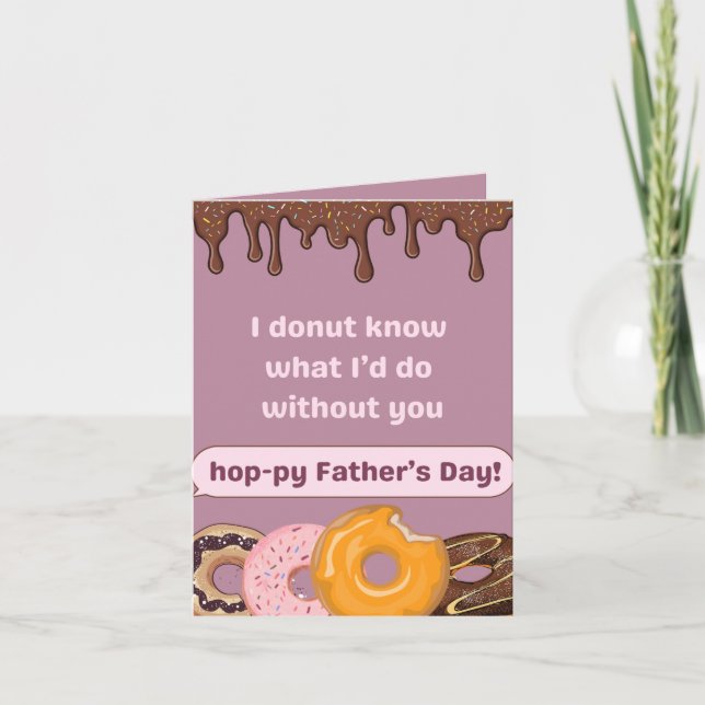 Doughnut Limited Father's Day Edition Invitation (Front)