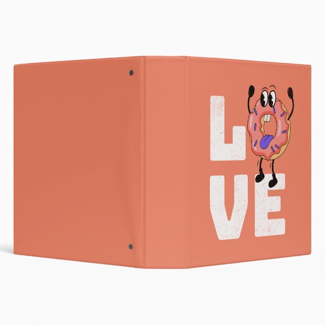 Doughnut love binder (Background)