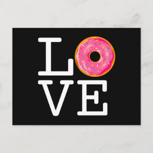 Doughnut Love Postcard