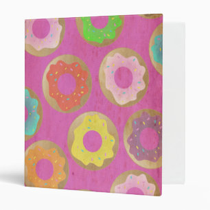 Doughnut Lover Binder