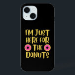 Doughnut Lover Phone Case<br><div class="desc">For all the doughnut lovers out there! Make sure your agenda is super clear with this funny,  bold phone case.</div>