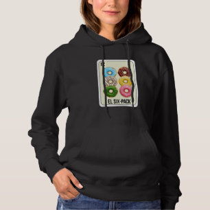 Doughnut Lovers Mexican Bingo Card Game Funny Doug Hoodie