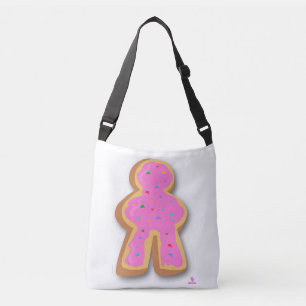 Doughnut Meeple Fun Board Game Artsy Design Crossbody Bag