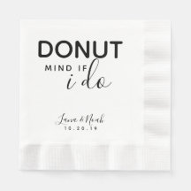 Doughnut Mind If I Do Wedding