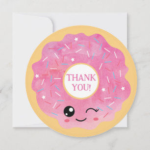 Doughnut Miss Out Thank You Card