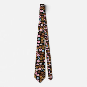 Doughnut Neck Tie Black