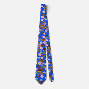 Doughnut Neck Tie Blue