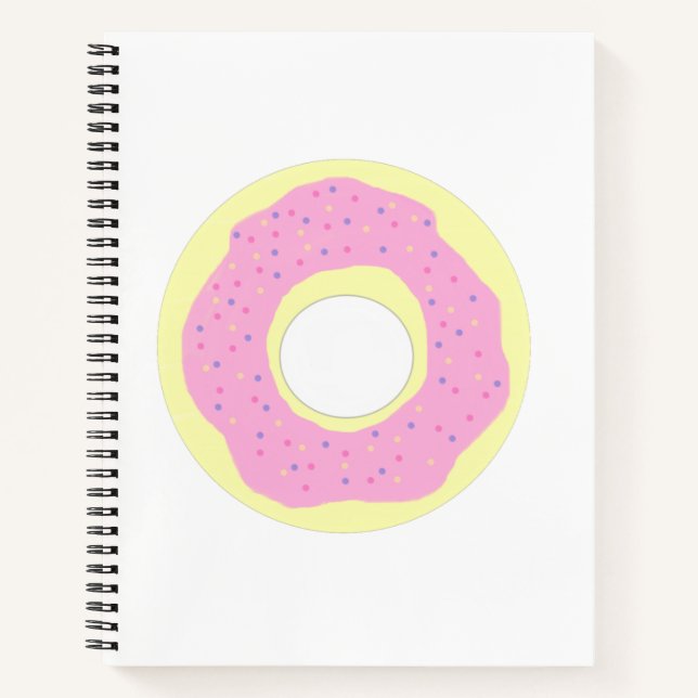 doughnut painting art notebook (Front)