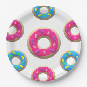 Doughnut  paper plate