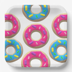 Doughnut Paper Plate