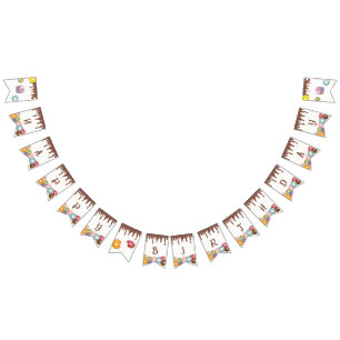 Doughnut Party Birthday Party Banner