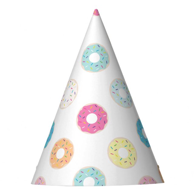 Doughnut party hat with sprinkles! (Front)