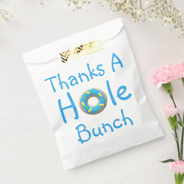 Doughnut Party Thank You Favour Bag (Sealed)