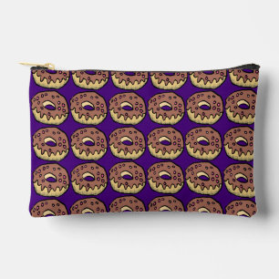 Doughnut Pattern Accessory Pouch