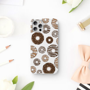 Doughnut Pattern, Chocolate Doughnuts, Caramel Dou