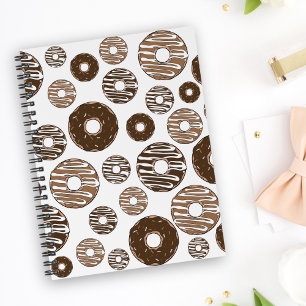 Doughnut Pattern, Chocolate Doughnuts, Caramel Dou Planner