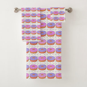 Doughnut Pattern towel set