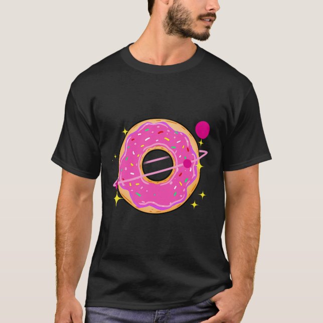 Doughnut Planet Doughnut Lover Gift T-Shirt (Front)