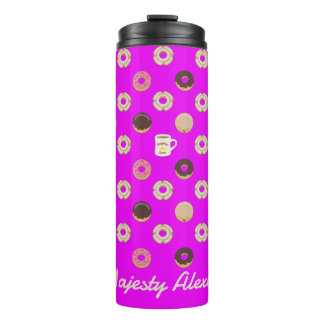 Doughnut Queen Personalized Thermal Tumbler