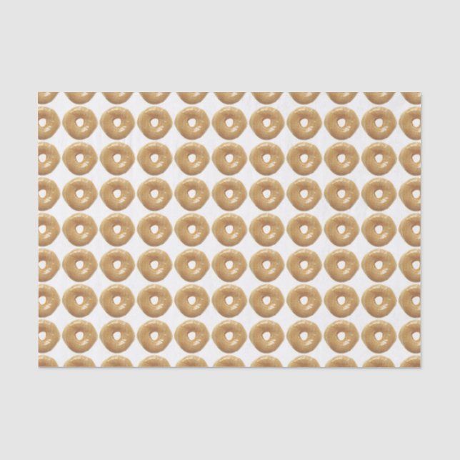 Doughnut Raised Glazed Tissue Paper (Front)