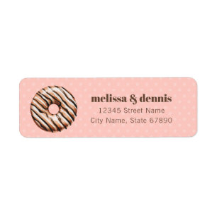 Doughnut Return Address Labels