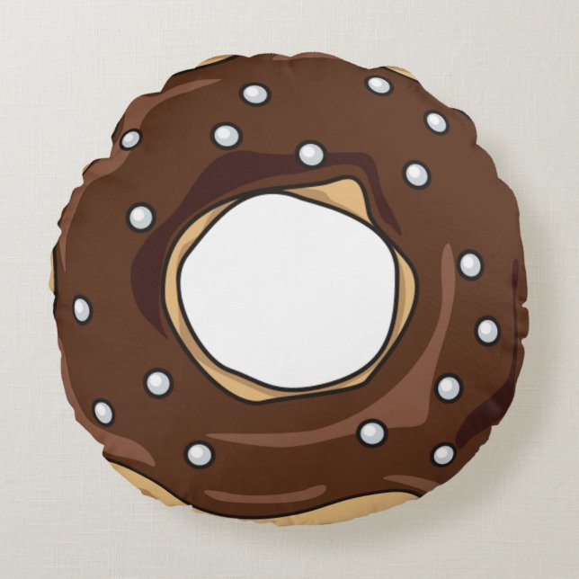 Doughnut Round Pillow (Front)