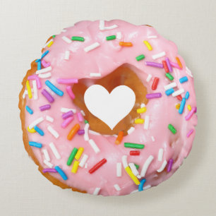 Doughnut Round Pillow