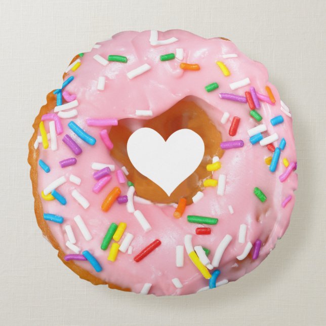 Doughnut Round Pillow (Front)