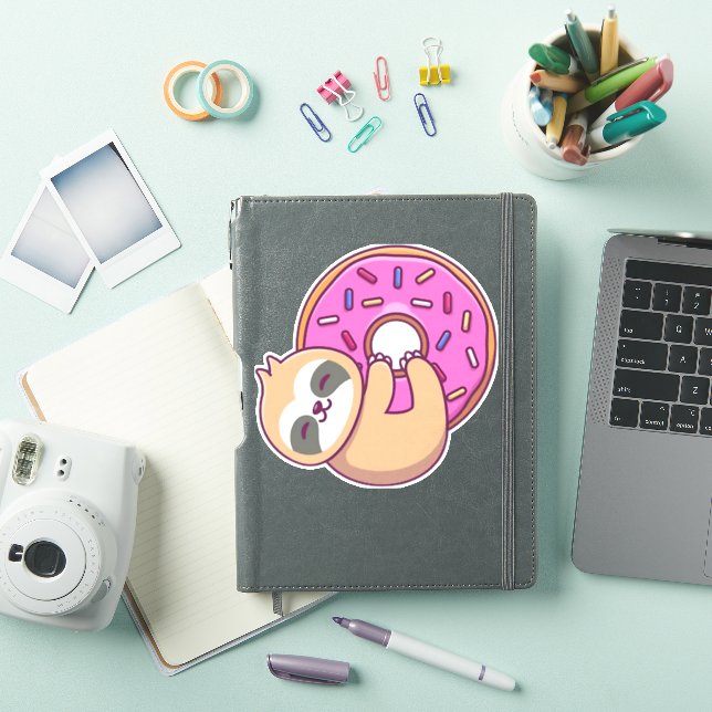 Doughnut sloth 1 (iPad Cover)