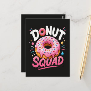 Doughnut Sprinkle Kindness Funny Postcard