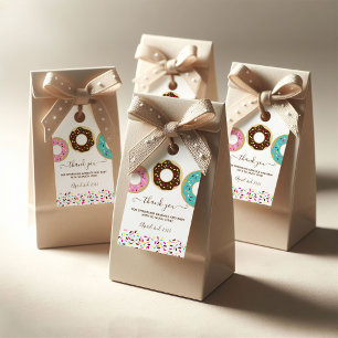 Doughnut Sprinkled With Love Baby Sprinkle Thank Y Gift Tags