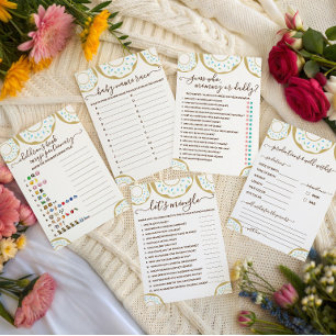 Doughnut Sprinkled With Love Let's Mingle Game