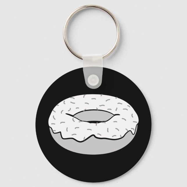 doughnut sprinkles keychain (Front)