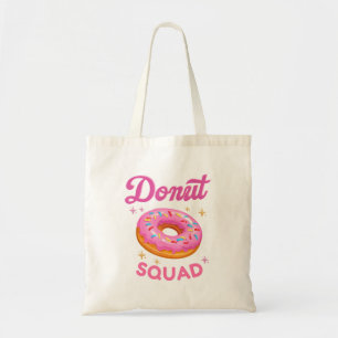 Doughnut Squad Cute Doughnut Sprinkle Lover Birthd Tote Bag