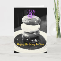 Doughnut Stack Birthday Card