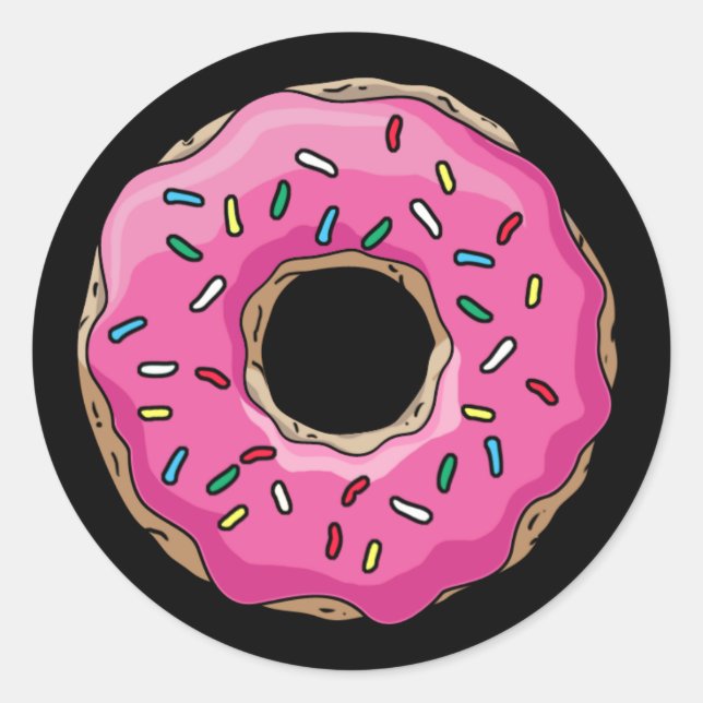 Doughnut Sticker (Front)