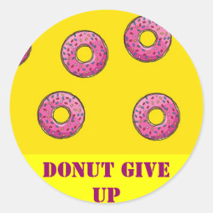Doughnut stickers